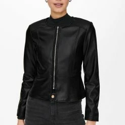 Only Lederimitatjacke »ONLSARAMY FAUX LEATHER JACKET CC OTW«