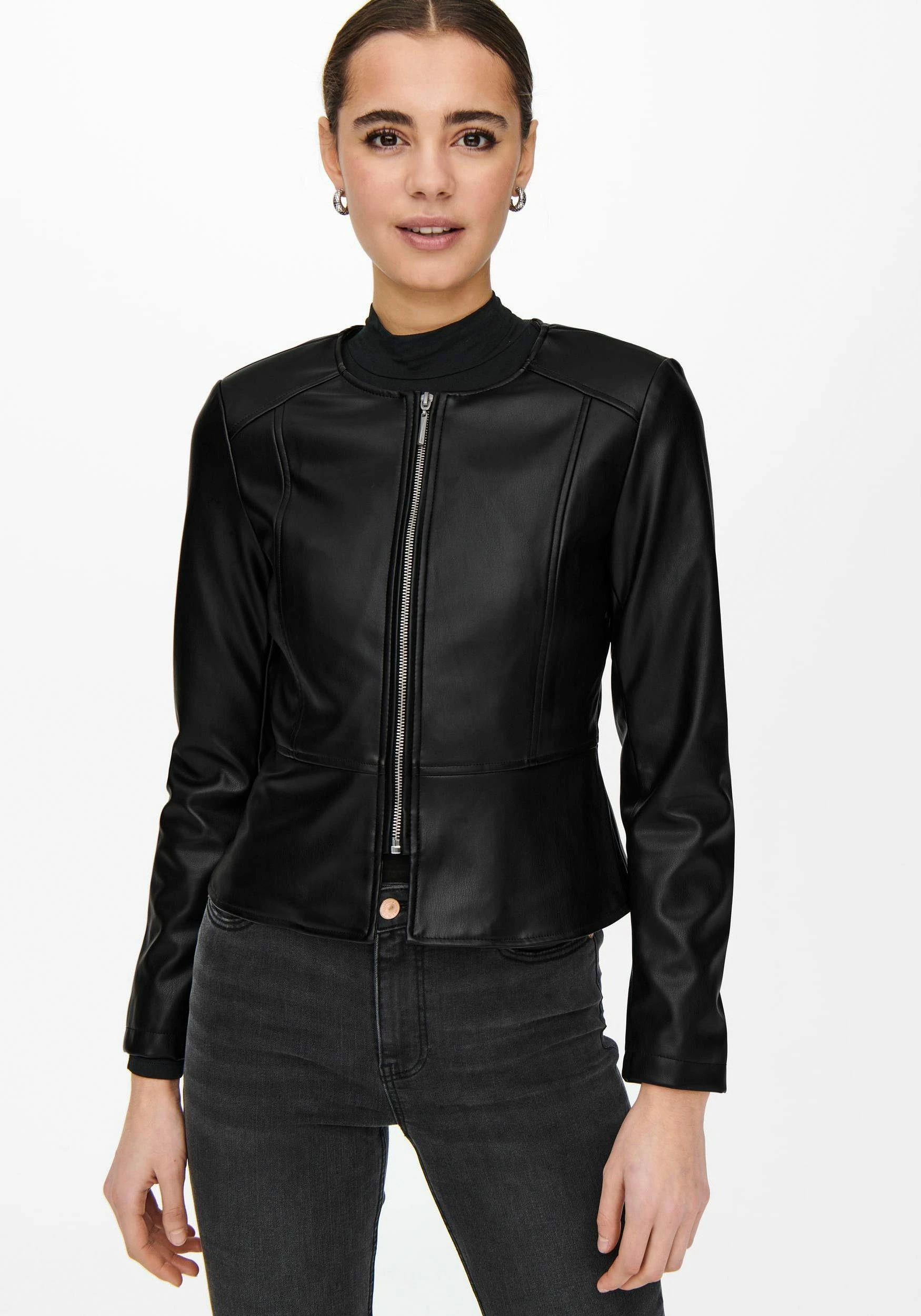 Only Lederimitatjacke »ONLSARAMY FAUX LEATHER JACKET CC OTW« 3 Only Lederimitatjacke »ONLSARAMY FAUX LEATHER JACKET CC OTW«