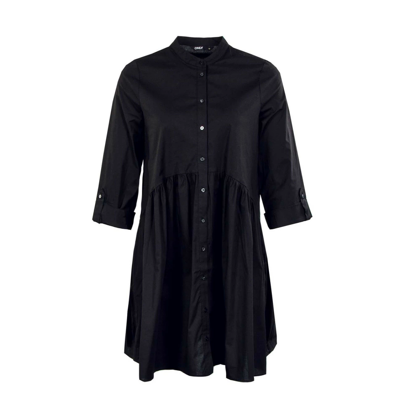 ONLY Damen Kleid - Ditte 3/4 Shirt - Black 3 ONLY Damen Kleid - Ditte 3/4 Shirt - Black