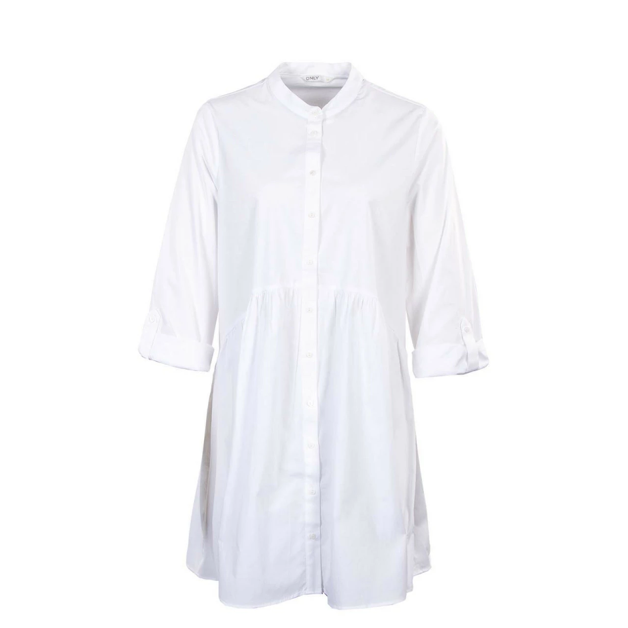 ONLY Damen Kleid - Ditte 3/4 Shirt - White 3 ONLY Damen Kleid - Ditte 3/4 Shirt - White
