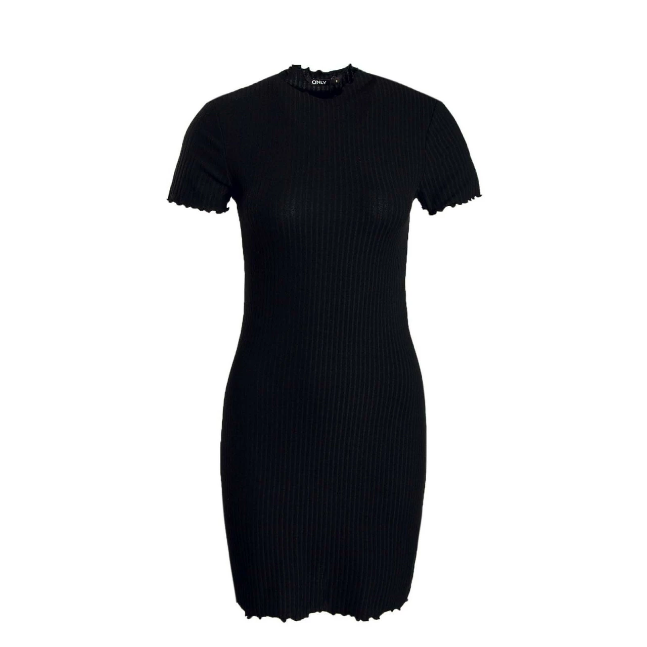 ONLY Damen Kleid - Lisa Rib - Black 3 ONLY Damen Kleid - Lisa Rib - Black