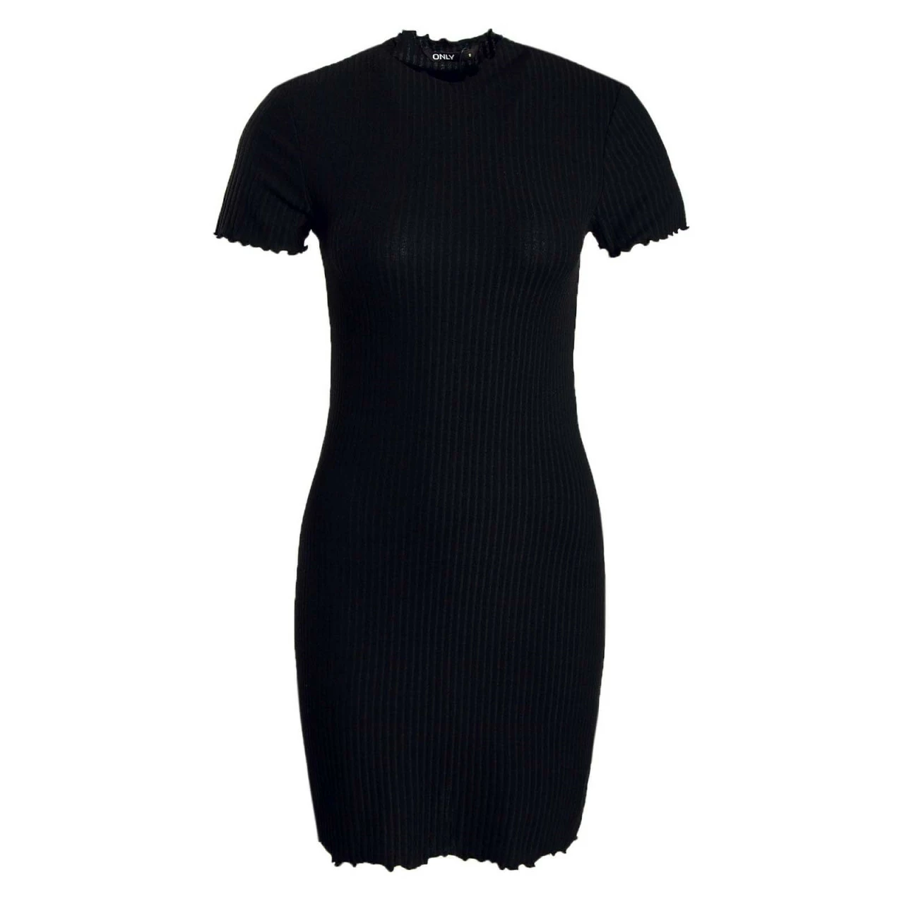 ONLY Damen Kleid - Lisa Rib - Black 4 ONLY Damen Kleid - Lisa Rib - Black – Bild 2