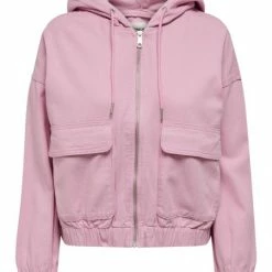 ONLY Jacke ONLKENZIE-LAKE L/S HOODIE JACKET PN, Mauve Mist