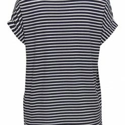 Alternative view of ONLY T-Shirt Halbarm ONLMOSTER STRIPE S/S O-NECK TOP JRS, Night Sky/CLOUD DANCER