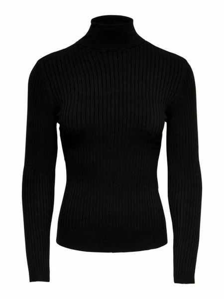 ONLY Pullover ONLKAROL L/S ROLLNECK PULLOVER KNT, Black 3 ONLY Pullover ONLKAROL L/S ROLLNECK PULLOVER KNT, Black