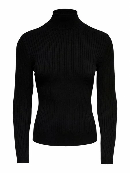ONLY Pullover ONLKAROL L/S ROLLNECK PULLOVER KNT, Black 4 ONLY Pullover ONLKAROL L/S ROLLNECK PULLOVER KNT, Black – Bild 2