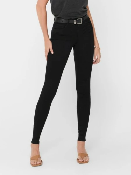 ONLY Jeans ONLROYAL LIFE REG SKINNY JEANS 600, Black 6 ONLY Jeans ONLROYAL LIFE REG SKINNY JEANS 600, Black – Bild 4