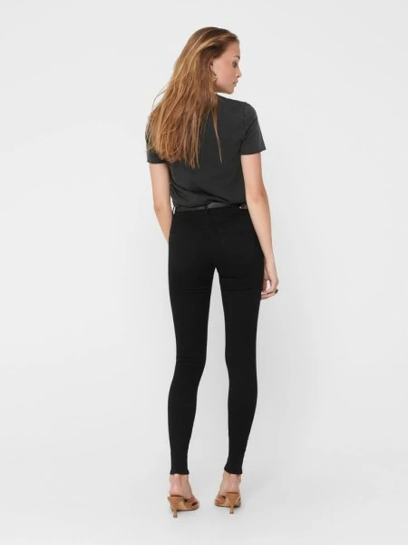 ONLY Jeans ONLROYAL LIFE REG SKINNY JEANS 600, Black 7 ONLY Jeans ONLROYAL LIFE REG SKINNY JEANS 600, Black – Bild 5