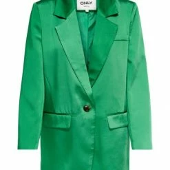 Alternative view of ONLY Hose ONLPAIGE-MAYRA MW FLARED SLIT PANT, Jolly Green