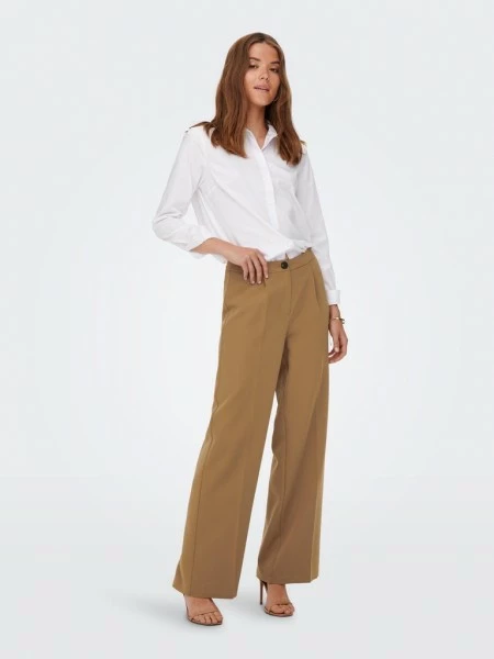 ONLY Hose ONLWENDY ABBA HW WIDE PANT CC TLR, Tobacco Brown 7 ONLY Hose ONLWENDY ABBA HW WIDE PANT CC TLR, Tobacco Brown – Bild 5