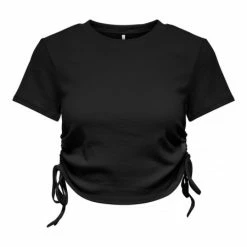 ONLY Top ONLAMY S/S RUSHING TOP CS JRS, Black