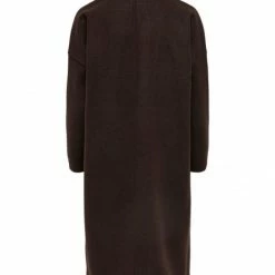 Alternative view of ONLY Mantel ONLEMMA LONG COAT OTW, Hot Fudge/MELANGE