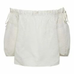 Alternative view of ONLY T-Shirt Langarm ONLTILLA THYRA OFF SHOULDER TOP NN, Cloud Dancer
