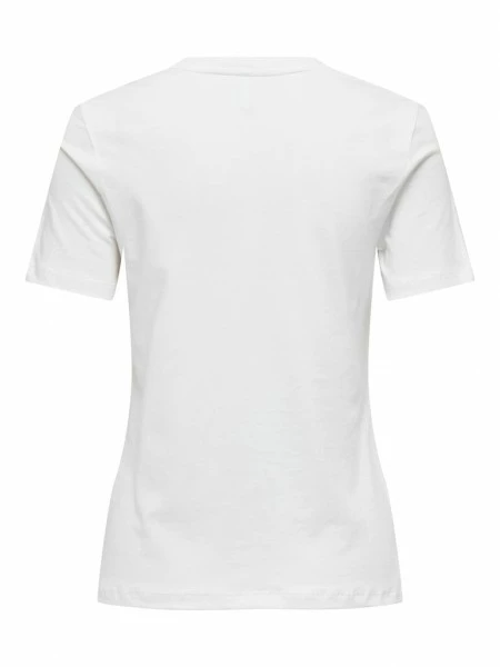 ONLY T-Shirt Halbarm ONLLENNI REG S/S WILD TOP BOX JRS, Cloud Dancer/Victorious 4 ONLY T-Shirt Halbarm ONLLENNI REG S/S WILD TOP BOX JRS, Cloud Dancer/Victorious – Bild 2