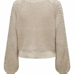 Alternative view of ONLY Strickjacke ONLROSIE LIFE L/S CARDIGAN KNT, Pumice Stone/TWIST W. CLOUD DANCER/