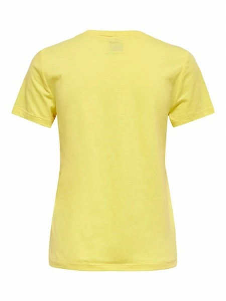 ONLY T-Shirt Halbarm ONLSMILEY LIFE REG S/S TOP BOX JRS, Sunshine/FOLLOW 4 ONLY T-Shirt Halbarm ONLSMILEY LIFE REG S/S TOP BOX JRS, Sunshine/FOLLOW – Bild 2