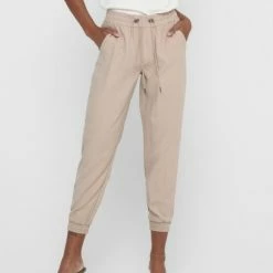ONLY Hose ONLKELDA-EMERY MW PULL-UP PANTS PNT, Walnut -ONLY SHOP 9d2457f9 e7f9 3187 9514 056448ebb653 600x600