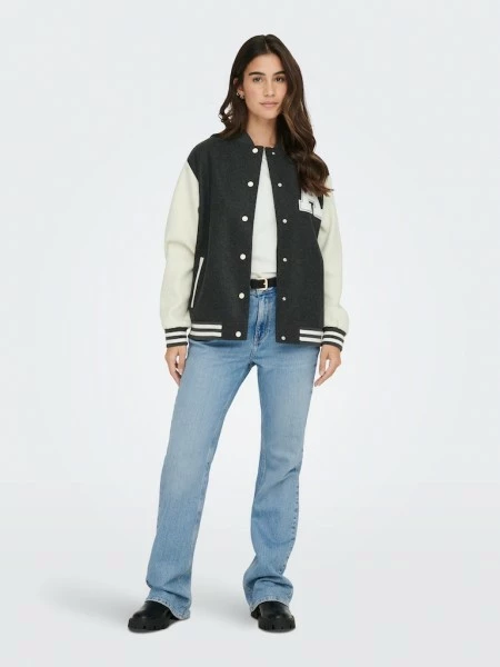 ONLY Jacke ONLSILJA LIFE BOMBER JACKET CC OTW, Directoire Blue/+Sleeve Cloud Dance 7 ONLY Jacke ONLSILJA LIFE BOMBER JACKET CC OTW, Directoire Blue/+Sleeve Cloud Dance – Bild 5