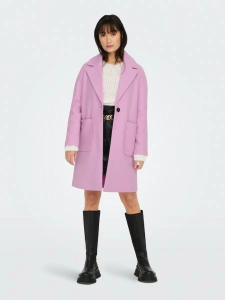 ONLY Mantel ONLNEWVICTORIA LIFE COAT CC OTW, Bonbon/MELANGE 7 ONLY Mantel ONLNEWVICTORIA LIFE COAT CC OTW, Bonbon/MELANGE – Bild 5
