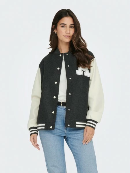 ONLY Jacke ONLSILJA LIFE BOMBER JACKET CC OTW, Directoire Blue/+Sleeve Cloud Dance 5 ONLY Jacke ONLSILJA LIFE BOMBER JACKET CC OTW, Directoire Blue/+Sleeve Cloud Dance – Bild 3
