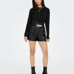 ONLY Pullover ONLIBI LS CROP O-NECK CC KNT, Black -ONLY SHOP a09c08ec cb96 ac9e a414 166f0cd7c8a2 600x600