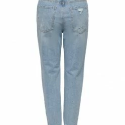 Alternative view of ONLY Jeans ONLJANET REG BOYFRIEND ANK DNM DOT, Light Blue Denim