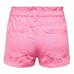 Alternative view of ONLY Shorts ONLCUBA PAPERBAG COLOR SHORTS PNT, Sachet Pink