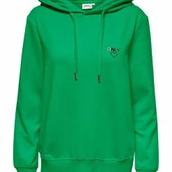 Only Sweatshirt »ONLNOOMI L/S LOGO HOOD NOOS«