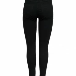 Alternative view of ONLY Jeans ONLBLUSH MID SK AK RAW REA2343 NOOS, Black Denim