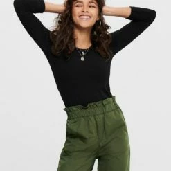 ONLY T-Shirt Langarm ONLLIVE LOVE L/S ONECK TOP NOOS JRS, Black -ONLY SHOP aac4a0e0 681d 5f8c 9514 92c0e0a90f56 600x600