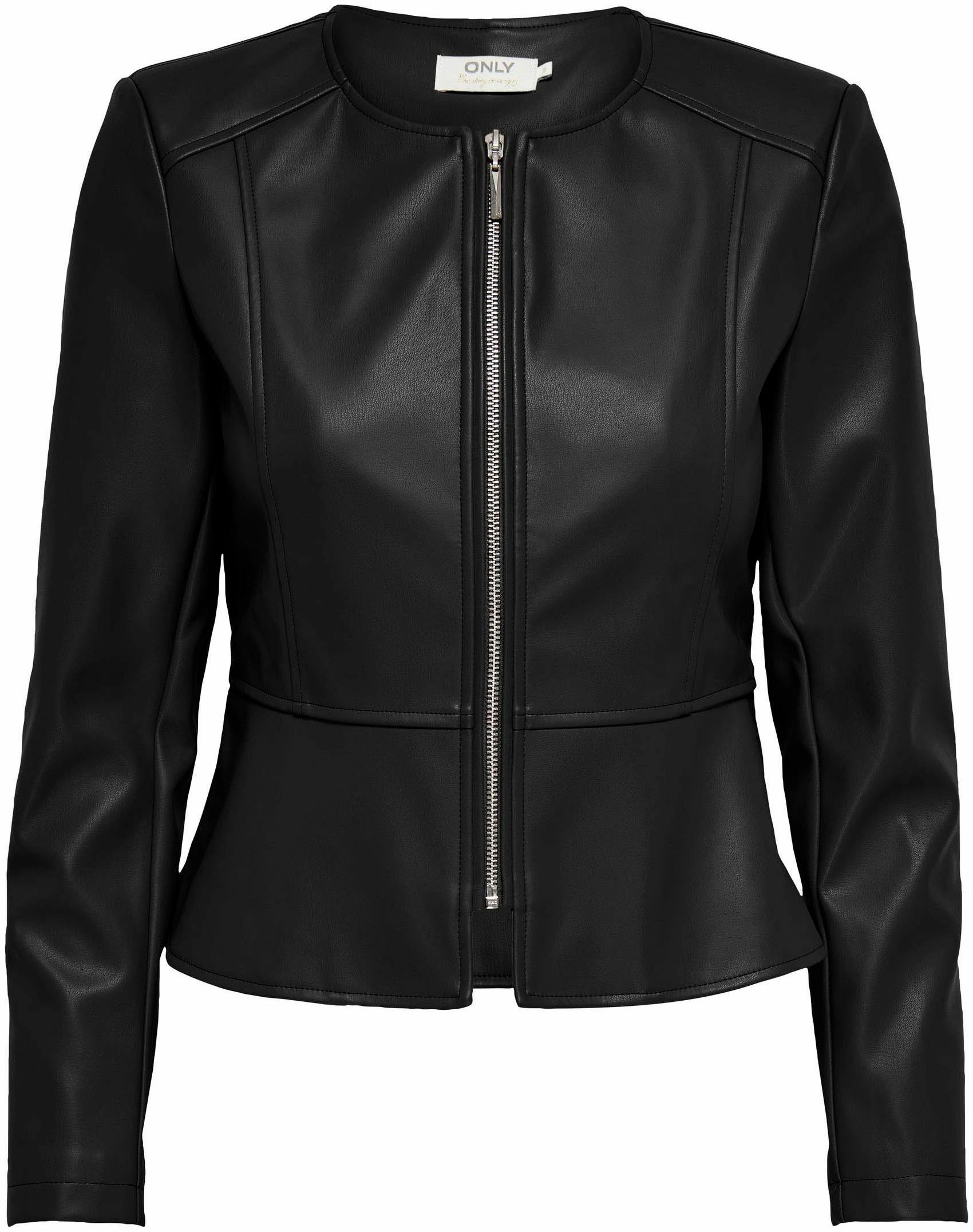 Only Lederimitatjacke »ONLSARAMY FAUX LEATHER JACKET CC OTW« 8 Only Lederimitatjacke »ONLSARAMY FAUX LEATHER JACKET CC OTW« – Bild 6