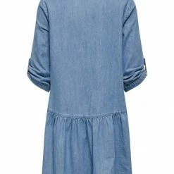 Alternative view of ONLY Kleid ONLCHICAGO 3/4 SL DNM DRESS BJBOX, Light Blue Denim