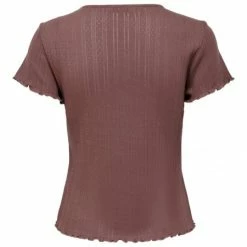 Alternative view of ONLY Bluse Halbarm ONLCARLOTTA S/S TOP JRS NOOS, Rose Brown