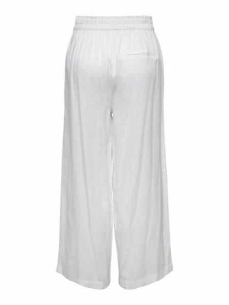 ONLY Hose ONLTOKYO HW LINEN BLEND ST PANT PNT, Bright White 7 ONLY Hose ONLTOKYO HW LINEN BLEND ST PANT PNT, Bright White – Bild 5