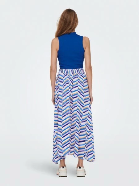 ONLY Rock ONLSTELLA LIFE MIDI SKIRT PTM, Bluing/Sea Zig Zag 7 ONLY Rock ONLSTELLA LIFE MIDI SKIRT PTM, Bluing/Sea Zig Zag – Bild 5