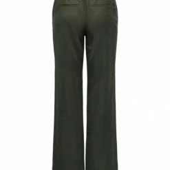 Alternative view of ONLY Hose ONLKELDA-EMERY MW PULL-UP STR PANT, Grape Leaf