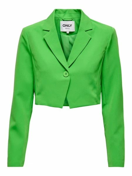 ONLY Blazer ONLMAIA L/S CROPPED BLAZER CC TLR, Vibrant Green 3 ONLY Blazer ONLMAIA L/S CROPPED BLAZER CC TLR, Vibrant Green
