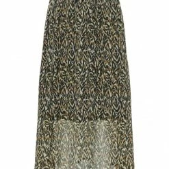 ONLY Rock ONLELIZA MIDI SKIRT PTM, Toasted Coconut/Craft Animal