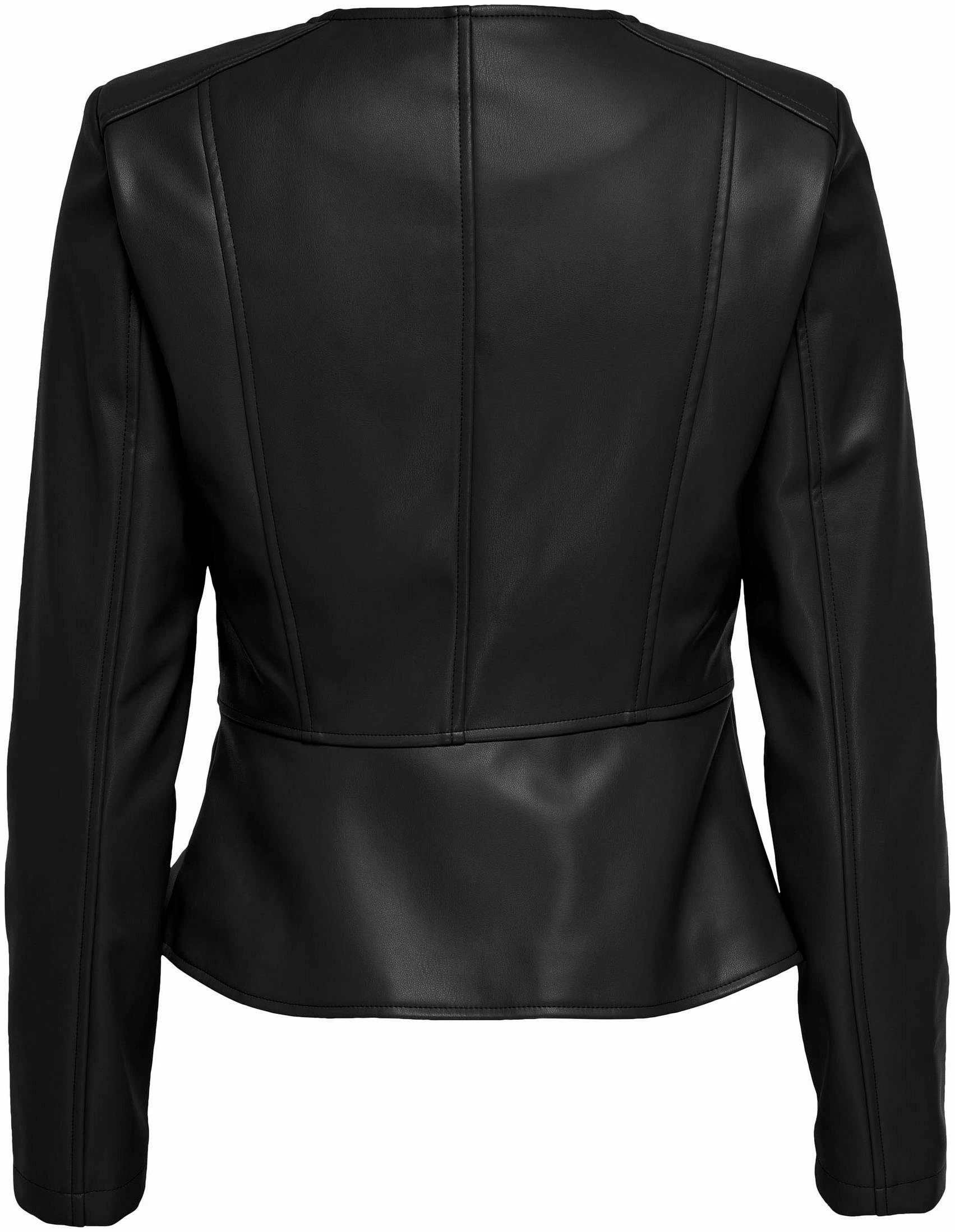Only Lederimitatjacke »ONLSARAMY FAUX LEATHER JACKET CC OTW« 9 Only Lederimitatjacke »ONLSARAMY FAUX LEATHER JACKET CC OTW« – Bild 7