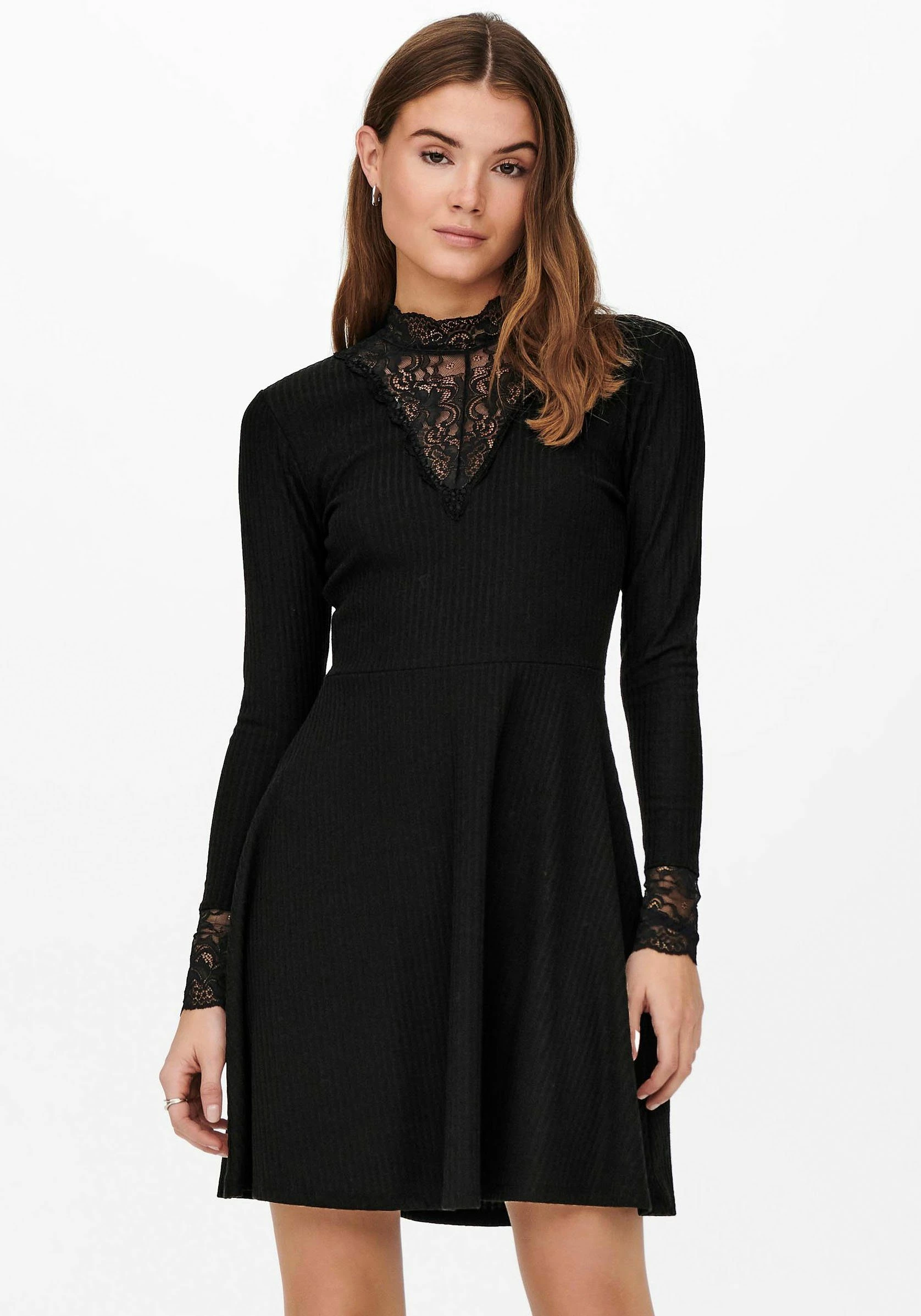 Only Spitzenkleid »ONLNELLA L/S LACE MIX DRESS« 3 Only Spitzenkleid »ONLNELLA L/S LACE MIX DRESS«