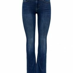 ONLY Jeans ONLBLUSH MID FLARED DNM TAI021 NOOS, Dark Blue Denim