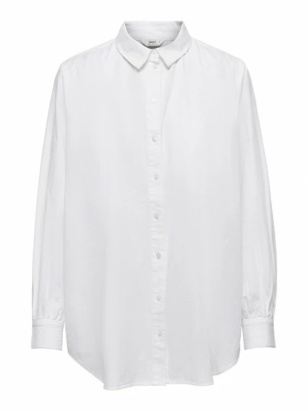 ONLY Bluse Langarm ONLLORA LS LOOSE SHIRT WVN, Cloud Dancer 3 ONLY Bluse Langarm ONLLORA LS LOOSE SHIRT WVN, Cloud Dancer