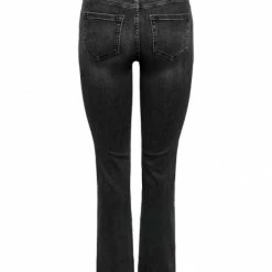 Alternative view of ONLY Jeans ONLBLUSH HW SLIT FLR RAW DNM REA109, Black Denim