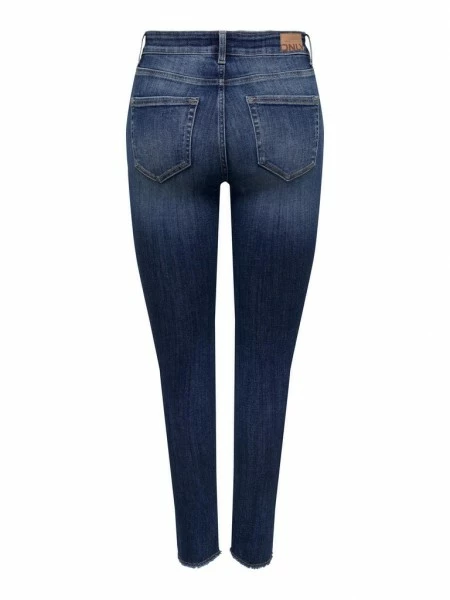 ONLY Jeans ONLBLUSH MID SK ANK RAW DNM REA194, Medium Blue Denim 4 ONLY Jeans ONLBLUSH MID SK ANK RAW DNM REA194, Medium Blue Denim – Bild 2