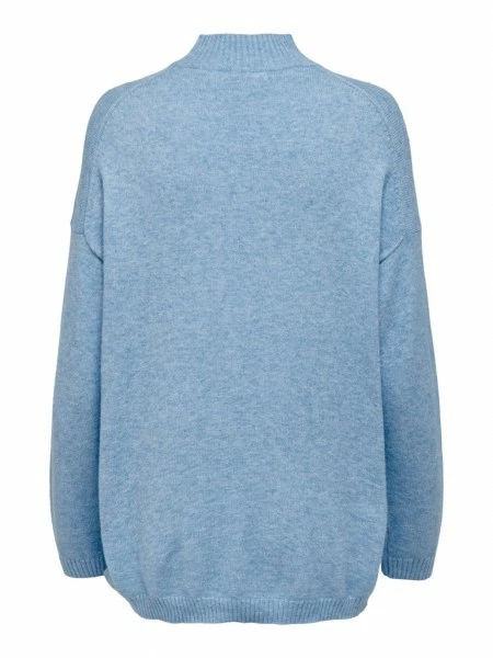 ONLY Pullover ONLLESLY L/S HIGH NECK PULLOVER KNT, Allure/W. MELANGE 4 ONLY Pullover ONLLESLY L/S HIGH NECK PULLOVER KNT, Allure/W. MELANGE – Bild 2