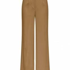 ONLY Hose ONLWENDY ABBA HW WIDE PANT CC TLR, Tobacco Brown