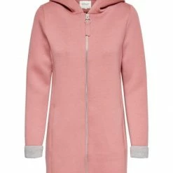 ONLY Jacke ONLLENA BONDED HOOD COAT CS CC OTW, Withered Rose