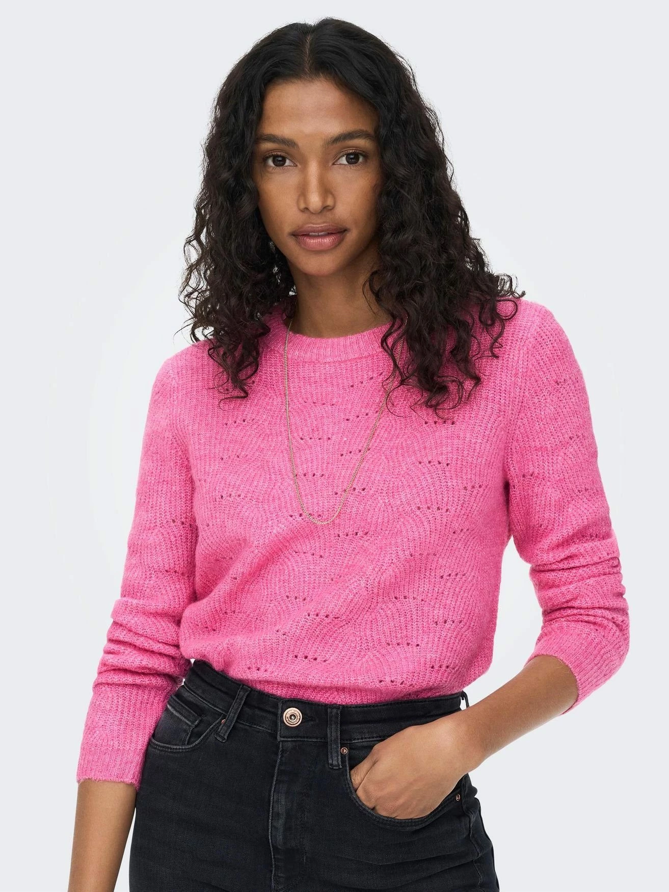 Only Strickpullover »ONLLOLLI L/S PULLOVER KNT NOOS - 15234745« 3748 In Pink 8 Only Strickpullover »ONLLOLLI L/S PULLOVER KNT NOOS - 15234745« 3748 In Pink – Bild 6