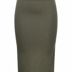 ONLY Rock ONLEMMA SLIT SKIRT JRS NOOS, Walnut