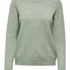ONLY Pullover ONLLESLY KINGS L/S PULLOVER KNT NOO, Basil/W. MELANGE -ONLY SHOP e6f3599d 17b5 41ae 9514 061894b0a350 600x600
